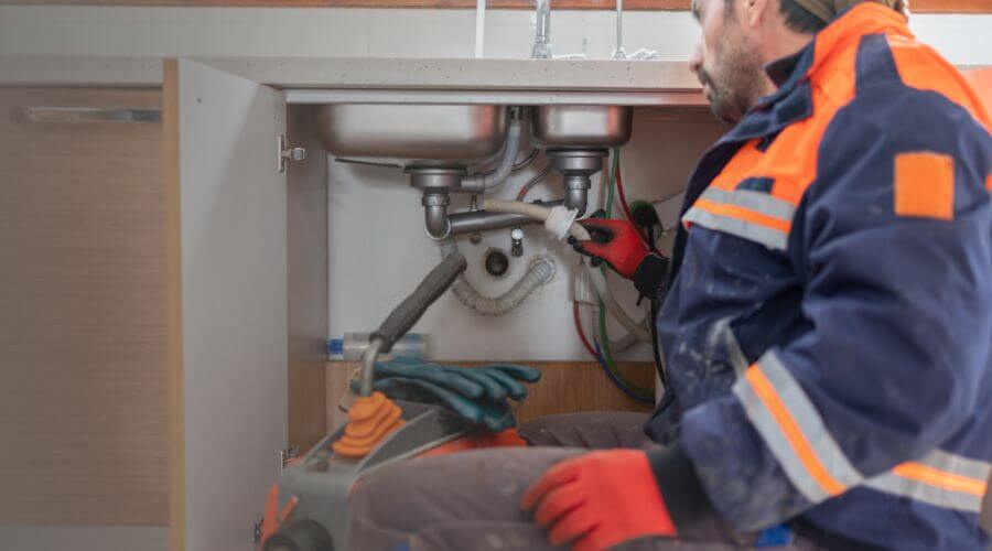 Residential Slab Leak Plumbing in Dighton, KS